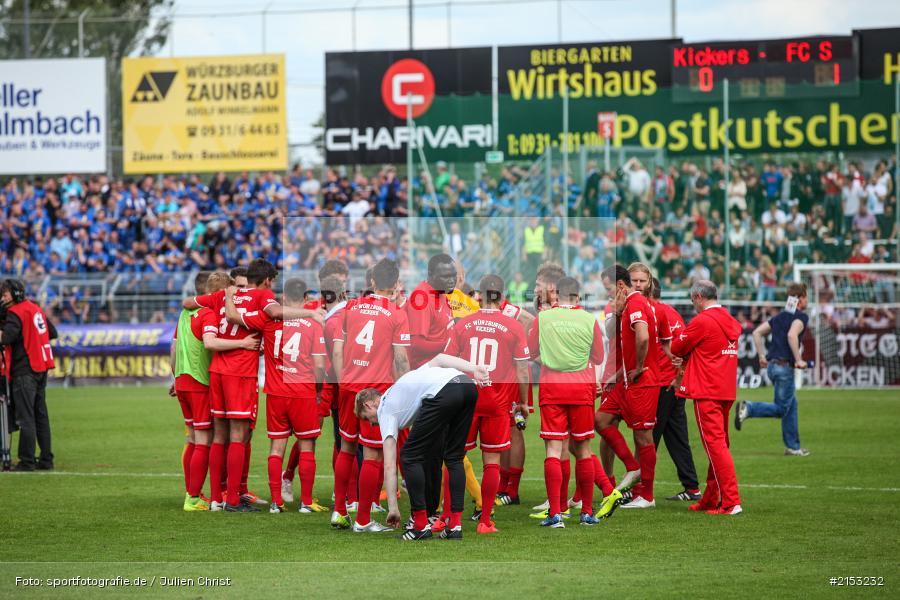 flyeralarm Arena, Dallenberg, Kickers Stadion, 3. Liga, Relegation, Meisterschaft, 1. FC Saarbrücken, FC Würzburger Kickers - Bild-ID: 2153232