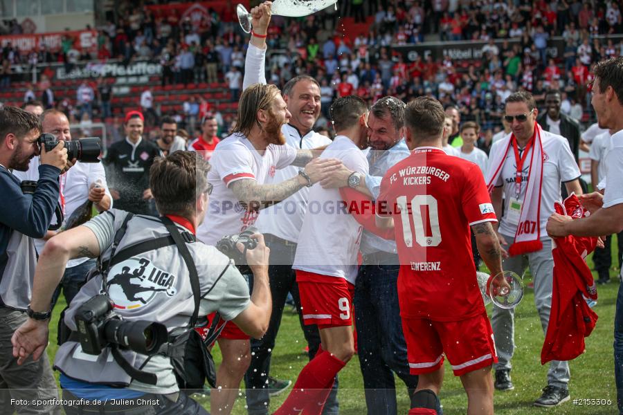 Bernd Hollerbach, flyeralarm Arena, Dallenberg, Kickers Stadion, 3. Liga, Relegation, Meisterschaft, 1. FC Saarbrücken, FC Würzburger Kickers - Bild-ID: 2153306
