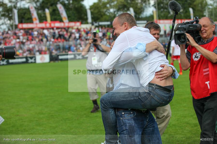 Bernd Hollerbach, Thorsten Fischer, flyeralarm Arena, Dallenberg, Kickers Stadion, 3. Liga, Relegation, Meisterschaft, 1. FC Saarbrücken, FC Würzburger Kickers - Bild-ID: 2153310