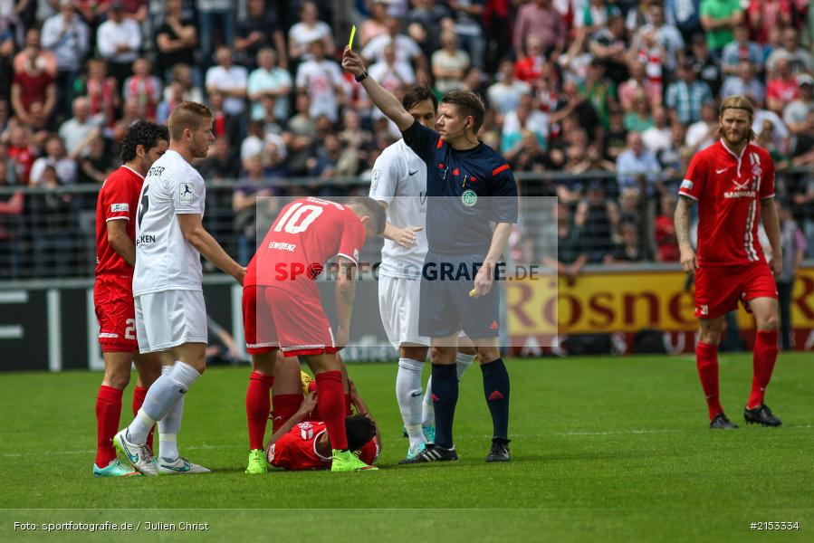Schiedsrichter, Patrick Ittrich, flyeralarm Arena, Dallenberg, Kickers Stadion, 3. Liga, Relegation, Meisterschaft, 1. FC Saarbrücken, FC Würzburger Kickers - Bild-ID: 2153334