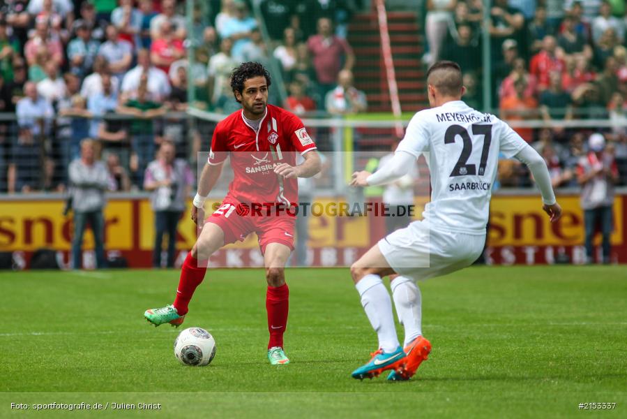 Marco Meyerhöfer, Christian Demirtas, flyeralarm Arena, Dallenberg, Kickers Stadion, 3. Liga, Relegation, Meisterschaft, 1. FC Saarbrücken, FC Würzburger Kickers - Bild-ID: 2153337