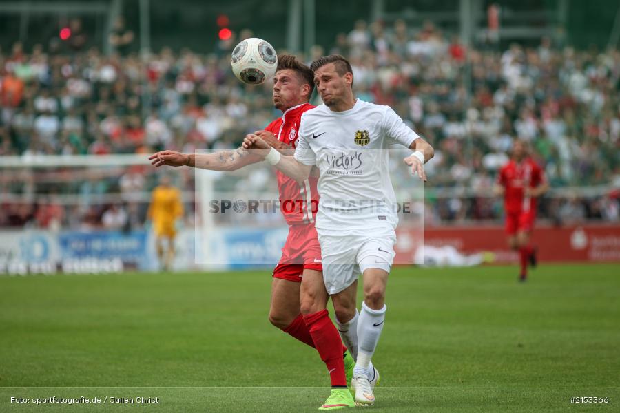 Steven Lewerenz, flyeralarm Arena, Dallenberg, Kickers Stadion, 3. Liga, Relegation, Meisterschaft, 1. FC Saarbrücken, FC Würzburger Kickers - Bild-ID: 2153366