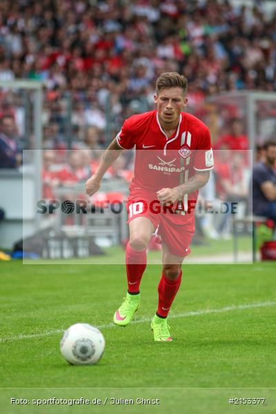 Steven Lewerenz, flyeralarm Arena, Dallenberg, Kickers Stadion, 3. Liga, Relegation, Meisterschaft, 1. FC Saarbrücken, FC Würzburger Kickers - Bild-ID: 2153377