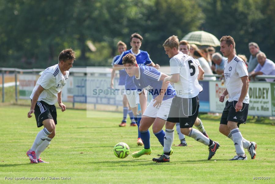 09.08.2015, Fussball, Würzburg, Kreisklasse, DJK Fellen, FV Wernfeld/Adelsberg - Bild-ID: 2155089