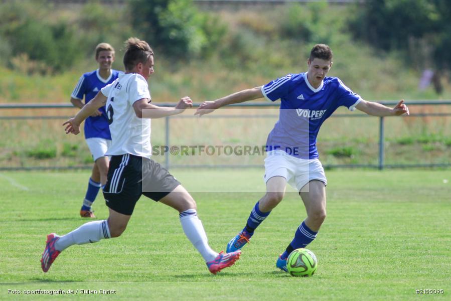 09.08.2015, Fussball, Würzburg, Kreisklasse, DJK Fellen, FV Wernfeld/Adelsberg - Bild-ID: 2155095