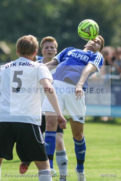 09.08.2015, Fussball, Würzburg, Kreisklasse, DJK Fellen, FV Wernfeld/Adelsberg - Bild-ID: 2155102