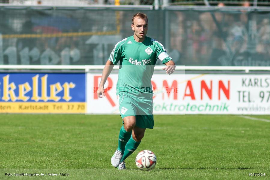 Benjamin Eichelmann, Fussball, 30.08.2015, Kreisliga Würzburg, SC Schollbrunn, FV Karlstadt - Bild-ID: 2155424