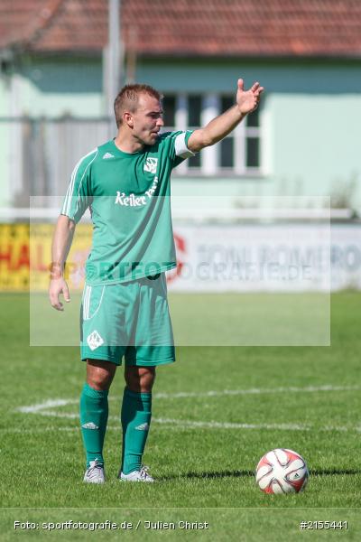 Benjamin Eichelmann, Fussball, 30.08.2015, Kreisliga Würzburg, SC Schollbrunn, FV Karlstadt - Bild-ID: 2155441