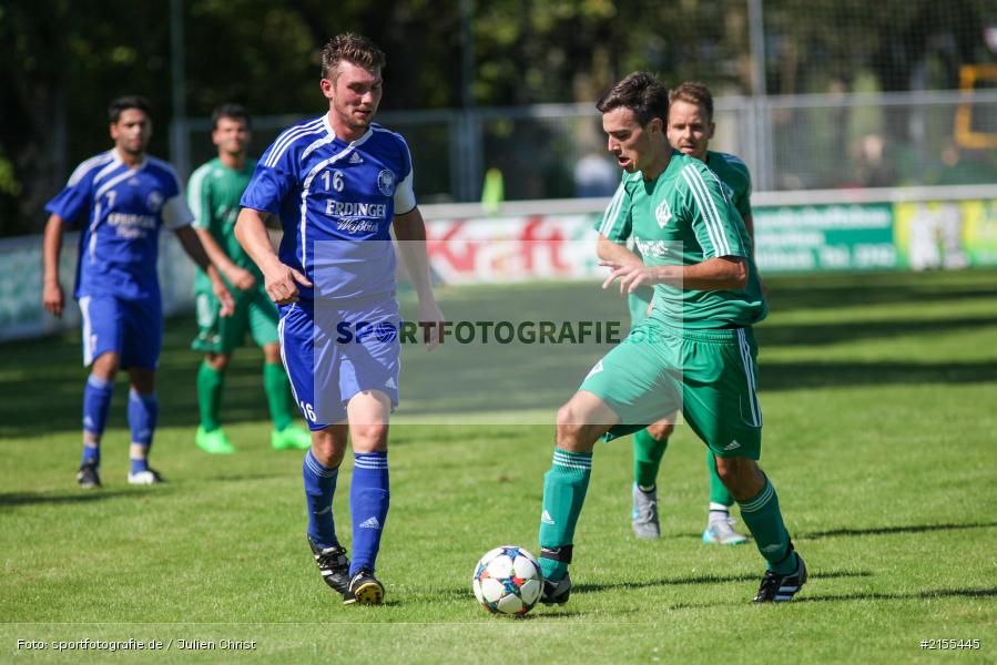 Karsten Kellner, Dominik Lambrecht, Fussball, 30.08.2015, Kreisliga Würzburg, SC Schollbrunn, FV Karlstadt - Bild-ID: 2155445