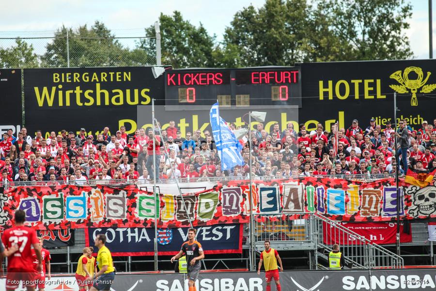 Würzburg, Dallenberg, flyeralarm Arena, 05.09.2015, Fussball, 3. Liga, FC Rot-Weiß Erfurt, FC Würzburger Kickers - Bild-ID: 2155514