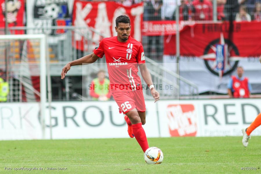 Royal-Dominique Fennell, Würzburg, Dallenberg, flyeralarm Arena, 05.09.2015, Fussball, 3. Liga, FC Rot-Weiß Erfurt, FC Würzburger Kickers - Bild-ID: 2155516