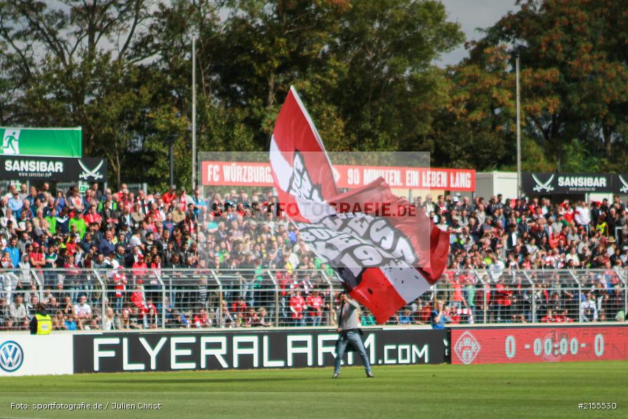 Würzburg, Dallenberg, flyeralarm Arena, 05.09.2015, Fussball, 3. Liga, FC Rot-Weiß Erfurt, FC Würzburger Kickers - Bild-ID: 2155530