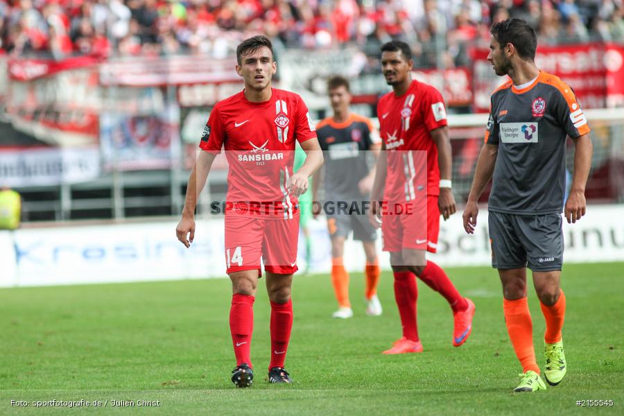 Joannis Karsanidis, Würzburg, Dallenberg, flyeralarm Arena, 05.09.2015, Fussball, 3. Liga, FC Rot-Weiß Erfurt, FC Würzburger Kickers - Bild-ID: 2155545