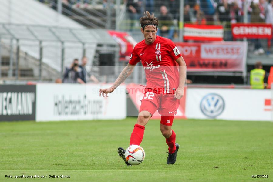 Lukas Billick, Würzburg, Dallenberg, flyeralarm Arena, 05.09.2015, Fussball, 3. Liga, FC Rot-Weiß Erfurt, FC Würzburger Kickers - Bild-ID: 2155558