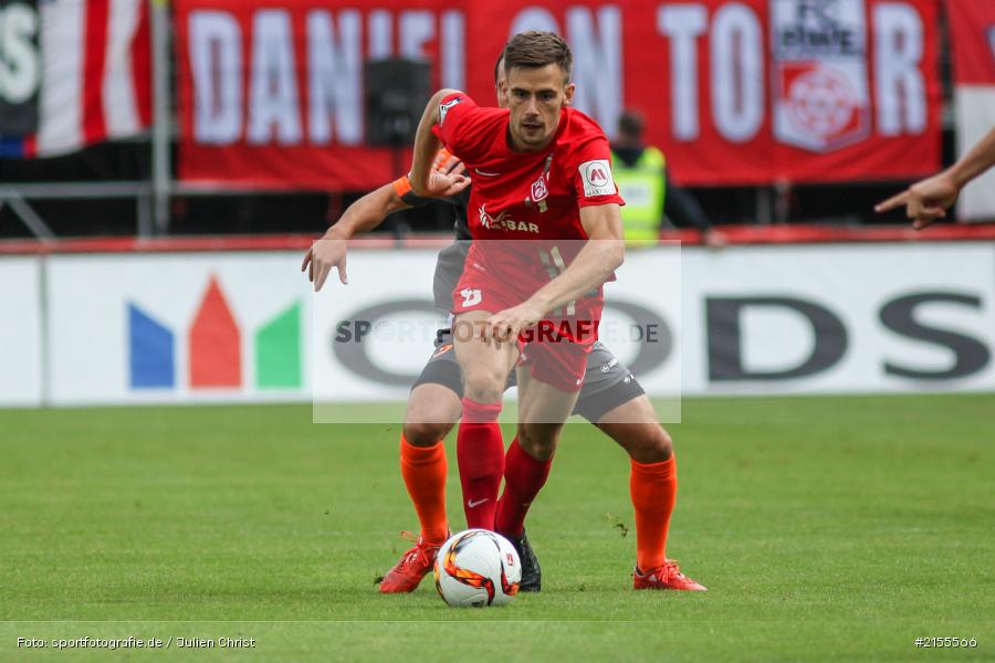 Liridon Vocaj, Würzburg, Dallenberg, flyeralarm Arena, 05.09.2015, Fussball, 3. Liga, FC Rot-Weiß Erfurt, FC Würzburger Kickers - Bild-ID: 2155566