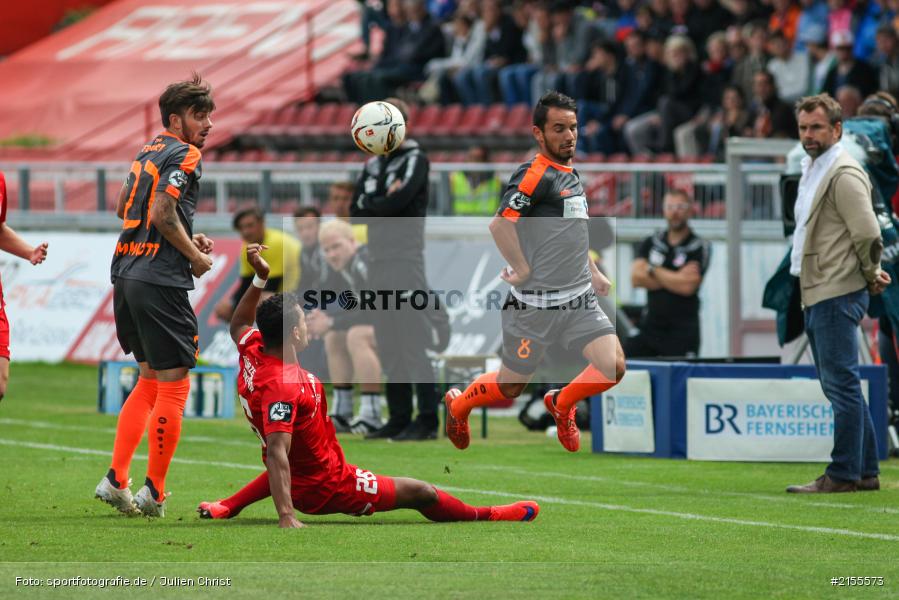 Okan Aydin, Royal-Dominique Fenell, Würzburg, Dallenberg, flyeralarm Arena, 05.09.2015, Fussball, 3. Liga, FC Rot-Weiß Erfurt, FC Würzburger Kickers - Bild-ID: 2155573