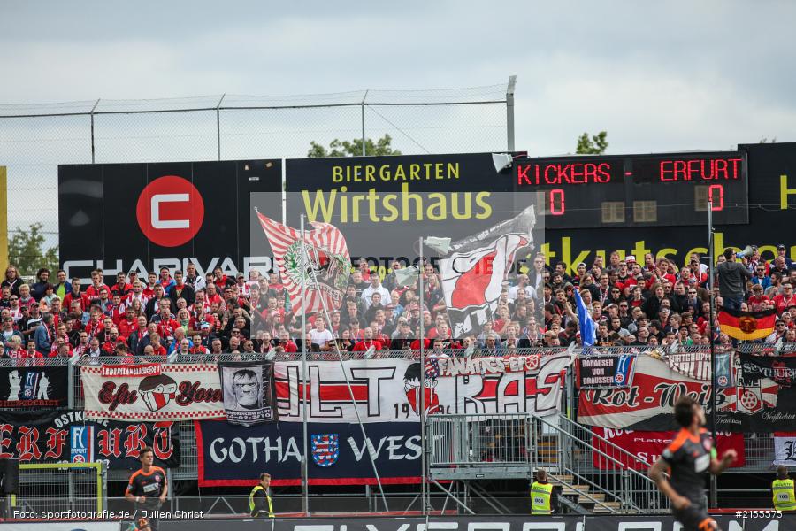 Würzburg, Dallenberg, flyeralarm Arena, 05.09.2015, Fussball, 3. Liga, FC Rot-Weiß Erfurt, FC Würzburger Kickers - Bild-ID: 2155575