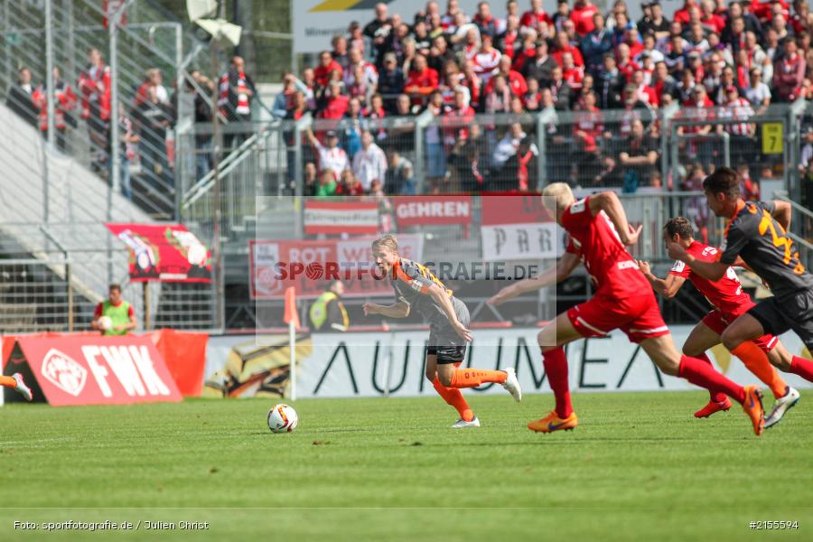 Würzburg, Dallenberg, flyeralarm Arena, 05.09.2015, Fussball, 3. Liga, FC Rot-Weiß Erfurt, FC Würzburger Kickers - Bild-ID: 2155594