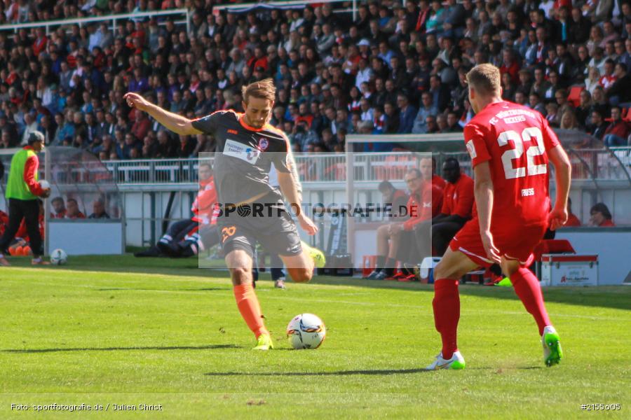 Fabian Hergesell, Dennis Russ, Würzburg, Dallenberg, flyeralarm Arena, 05.09.2015, Fussball, 3. Liga, FC Rot-Weiß Erfurt, FC Würzburger Kickers - Bild-ID: 2155605