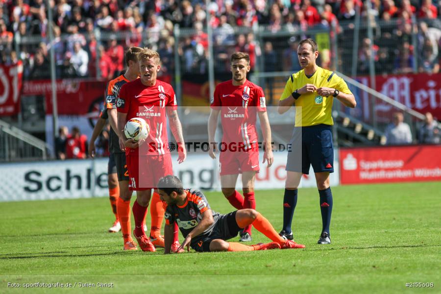Würzburg, Dallenberg, flyeralarm Arena, 05.09.2015, Fussball, 3. Liga, FC Rot-Weiß Erfurt, FC Würzburger Kickers - Bild-ID: 2155608