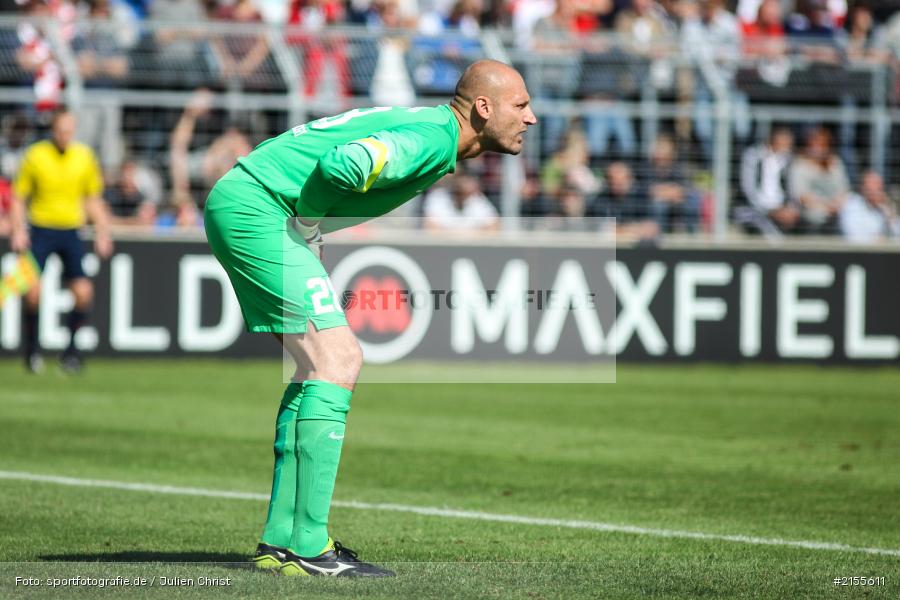 Robert Wulnikowski, Würzburg, Dallenberg, flyeralarm Arena, 05.09.2015, Fussball, 3. Liga, FC Rot-Weiß Erfurt, FC Würzburger Kickers - Bild-ID: 2155611