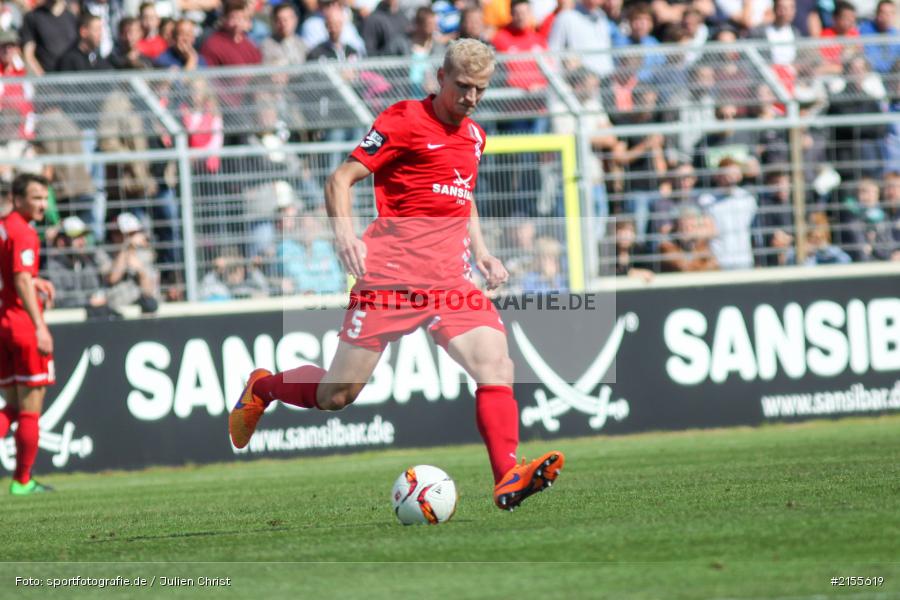 Clemens Schoppenhauer, Würzburg, Dallenberg, flyeralarm Arena, 05.09.2015, Fussball, 3. Liga, FC Rot-Weiß Erfurt, FC Würzburger Kickers - Bild-ID: 2155619