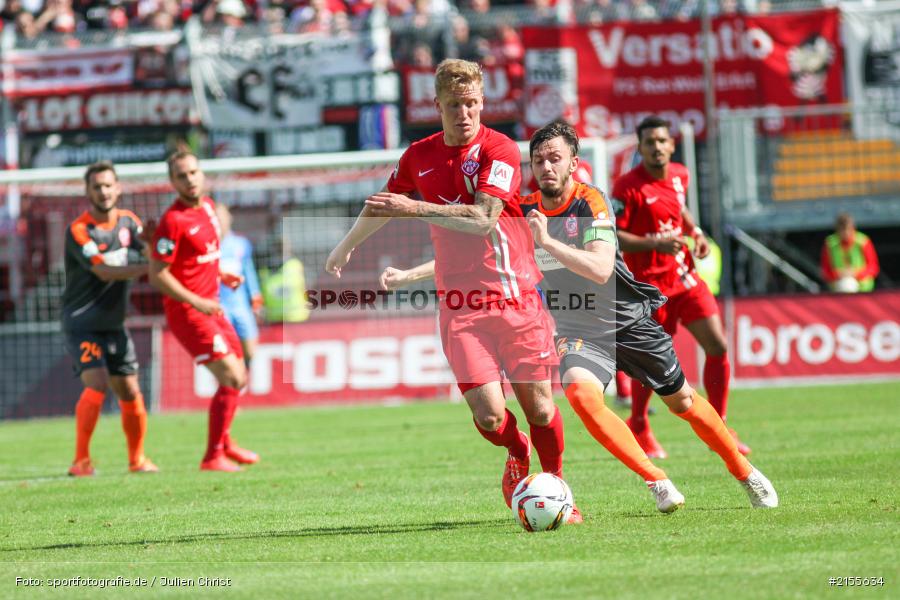 Carsten Kammlott, Richard Weil, Würzburg, Dallenberg, flyeralarm Arena, 05.09.2015, Fussball, 3. Liga, FC Rot-Weiß Erfurt, FC Würzburger Kickers - Bild-ID: 2155634