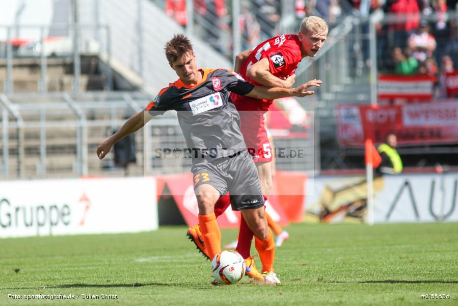 Clemens Schoppenhauer, Sebastian Szimayer, Würzburg, Dallenberg, flyeralarm Arena, 05.09.2015, Fussball, 3. Liga, FC Rot-Weiß Erfurt, FC Würzburger Kickers - Bild-ID: 2155636