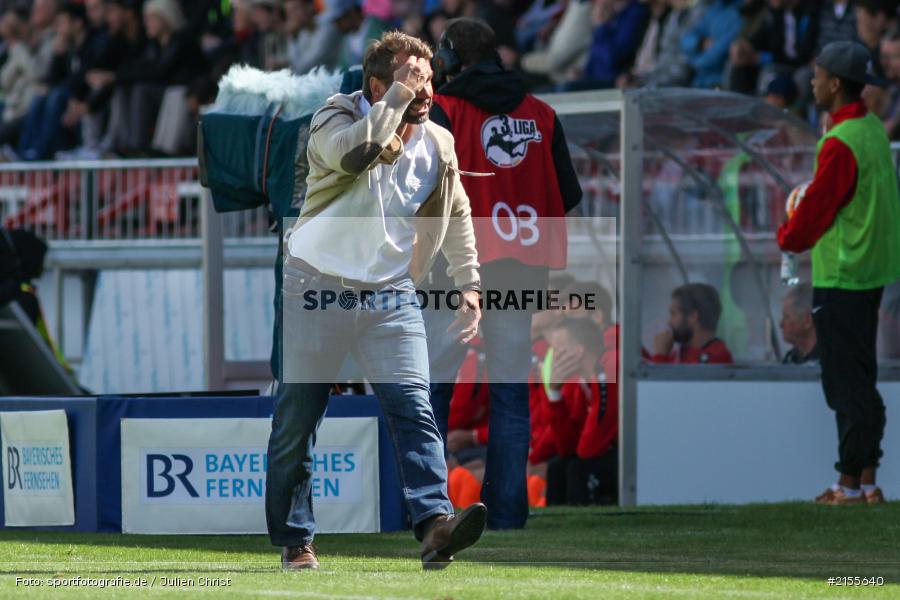 Bernd Hollerbach, Würzburg, Dallenberg, flyeralarm Arena, 05.09.2015, Fussball, 3. Liga, FC Rot-Weiß Erfurt, FC Würzburger Kickers - Bild-ID: 2155640