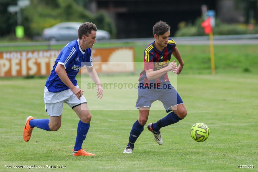 Oliver Burkard, Vincent Hanselmann, Kreisklasse, Fussball, BSC Aura, FV Wernfeld/Adelsberg - Bild-ID: 2155658