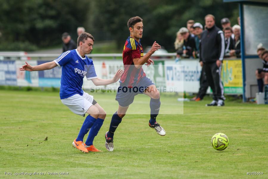 Oliver Burkard, Vincent Hanselmann, Kreisklasse, Fussball, BSC Aura, FV Wernfeld/Adelsberg - Bild-ID: 2155659