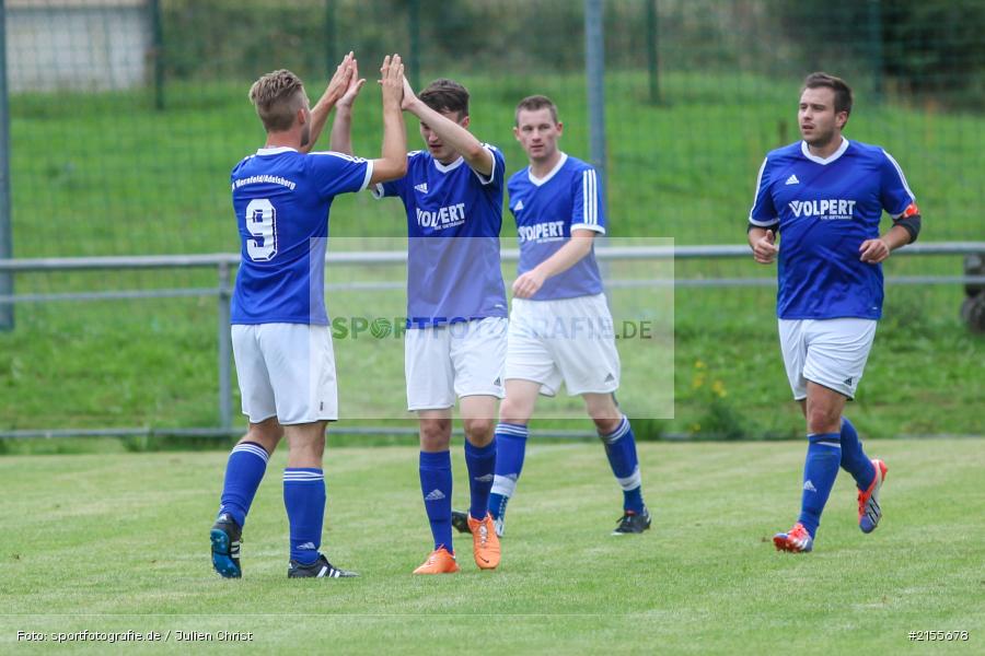 Julian Volpert, Oliver Burkard, Patrick Römlein, Kreisklasse, Fussball, BSC Aura, FV Wernfeld/Adelsberg - Bild-ID: 2155678