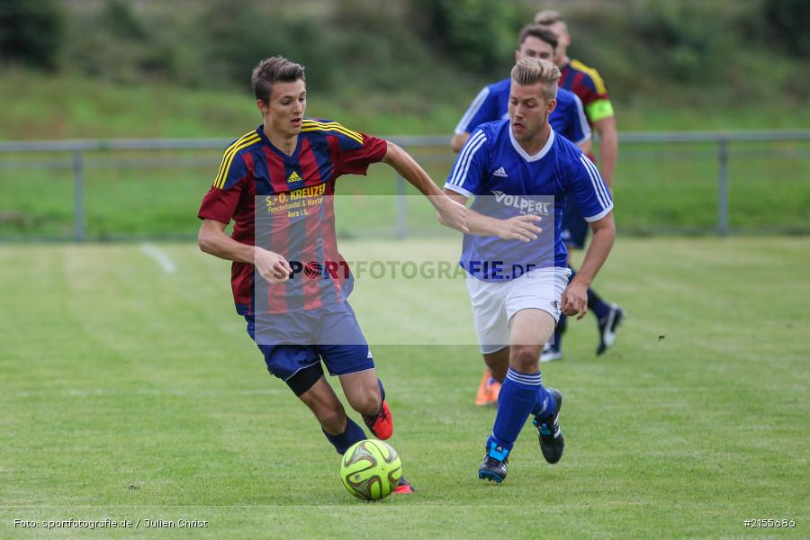 Julian Volpert, Robin Schindler, Kreisklasse, Fussball, BSC Aura, FV Wernfeld/Adelsberg - Bild-ID: 2155686