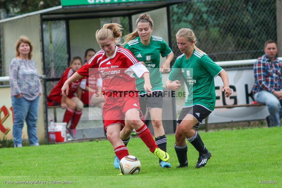 13.09.2015, Karlstadt, Aschaffenburg, Kreisliga, Damen, SV 1967 Altenbuch, FV Karlstadt - Bild-ID: 2155800 13.09.2015, Karlstadt, Aschaffenburg, Kreisliga, Damen, SV 1967 Altenbuch, FV Karlstadt - Bild-ID: 2155800
