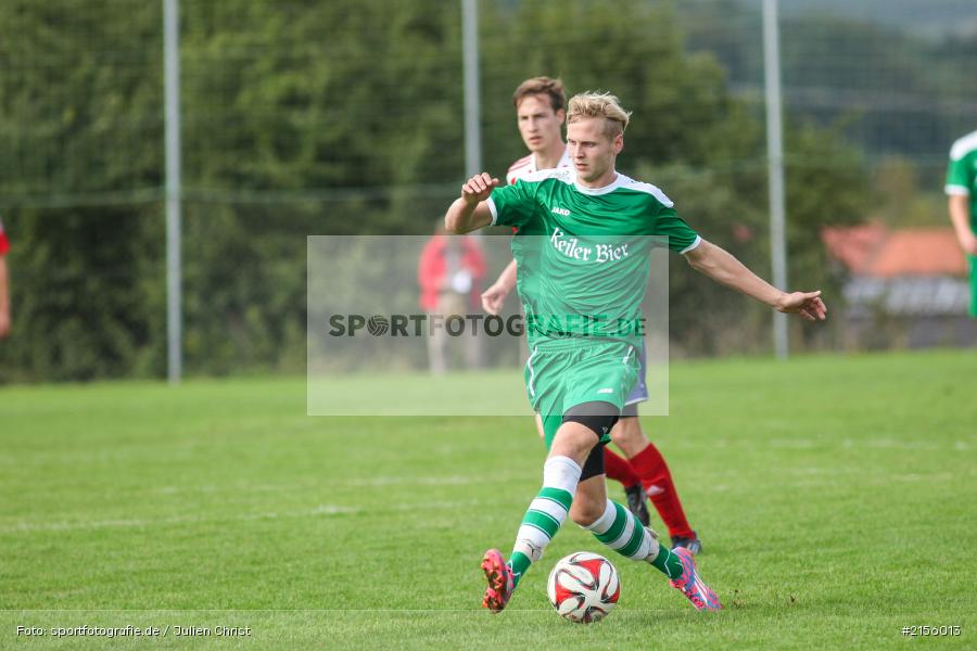Felix Strohmenger, Kreisliga, Fussball, 19.09.2015, FV Karlstadt, FC Wiesenfeld-Halsbach - Bild-ID: 2156013