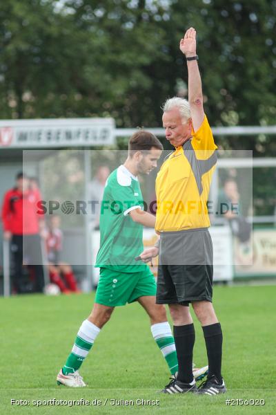Schiedsrichter, Peter Spiegel, Kreisliga, Fussball, 19.09.2015, FV Karlstadt, FC Wiesenfeld-Halsbach - Bild-ID: 2156020