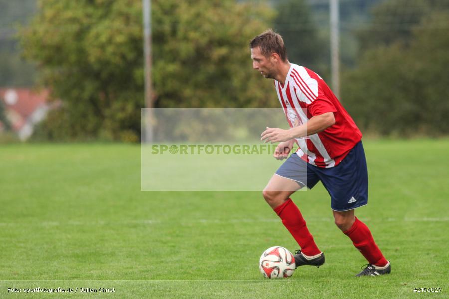 Sascha Schamberger, Kreisliga, Fussball, 19.09.2015, FV Karlstadt, FC Wiesenfeld-Halsbach - Bild-ID: 2156027