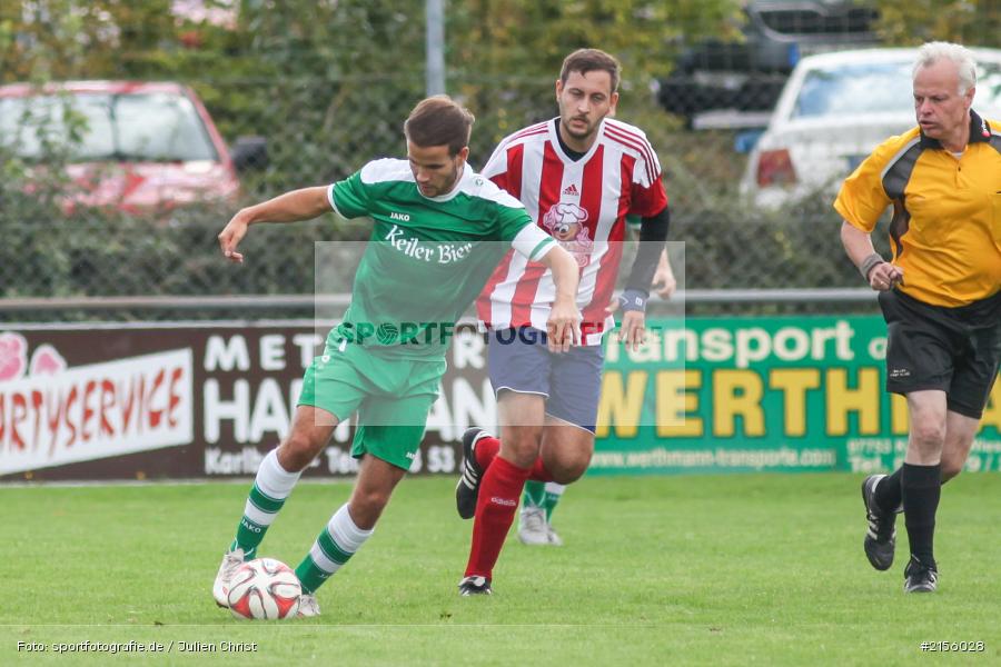William Vielwerth, Kreisliga, Fussball, 19.09.2015, FV Karlstadt, FC Wiesenfeld-Halsbach - Bild-ID: 2156028