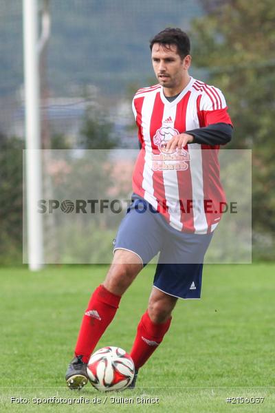 Dominik Schalling, Kreisliga, Fussball, 19.09.2015, FV Karlstadt, FC Wiesenfeld-Halsbach - Bild-ID: 2156037