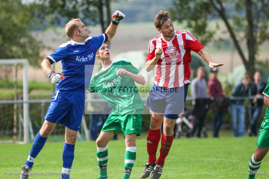 Christoph Keller, Kreisliga, Fussball, 19.09.2015, FV Karlstadt, FC Wiesenfeld-Halsbach - Bild-ID: 2156051