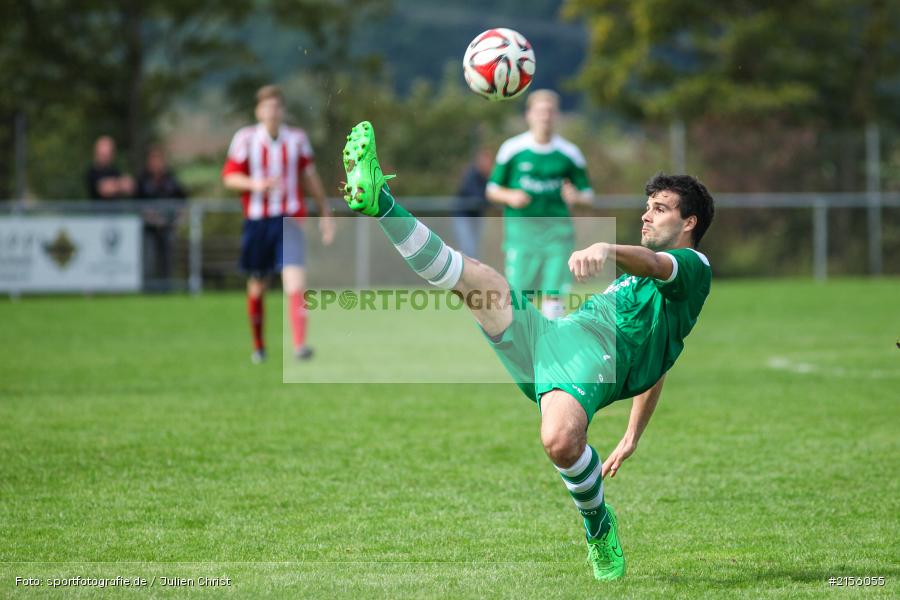 Manuel Hauptmann, Kreisliga, Fussball, 19.09.2015, FV Karlstadt, FC Wiesenfeld-Halsbach - Bild-ID: 2156055