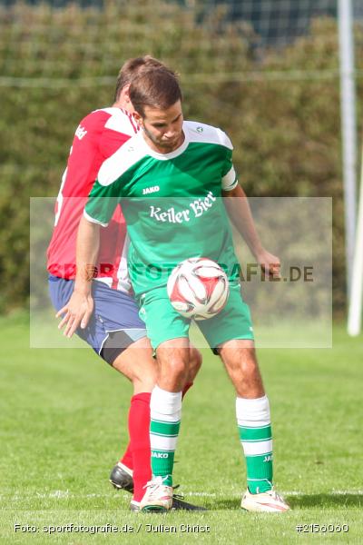 William Vielwerth, Kreisliga, Fussball, 19.09.2015, FV Karlstadt, FC Wiesenfeld-Halsbach - Bild-ID: 2156060