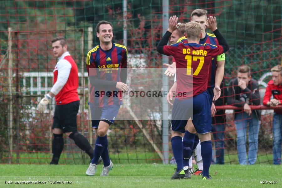 04.10.2015, Burgsinn, Kreisklasse, Fussball, BC Aura, SG Burgsinn - Bild-ID: 2156201