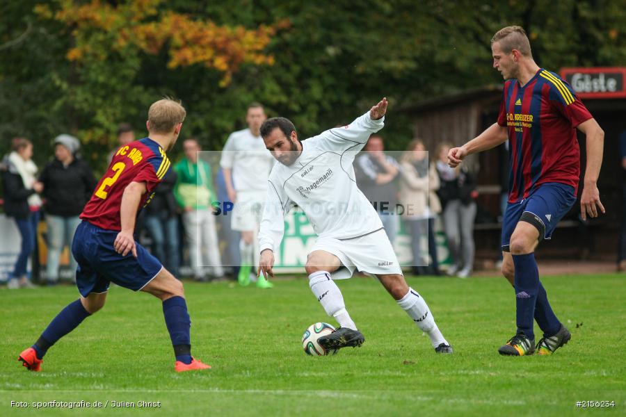04.10.2015, Burgsinn, Kreisklasse, Fussball, BC Aura, SG Burgsinn - Bild-ID: 2156234