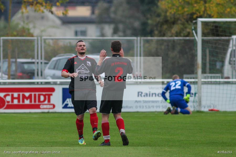 Tim Schebler, Heiko Albert, Fussball, 10.10.2015, Kreisliga Würzburg, SV Birkenfeld, FV Karlstadt - Bild-ID: 2156253