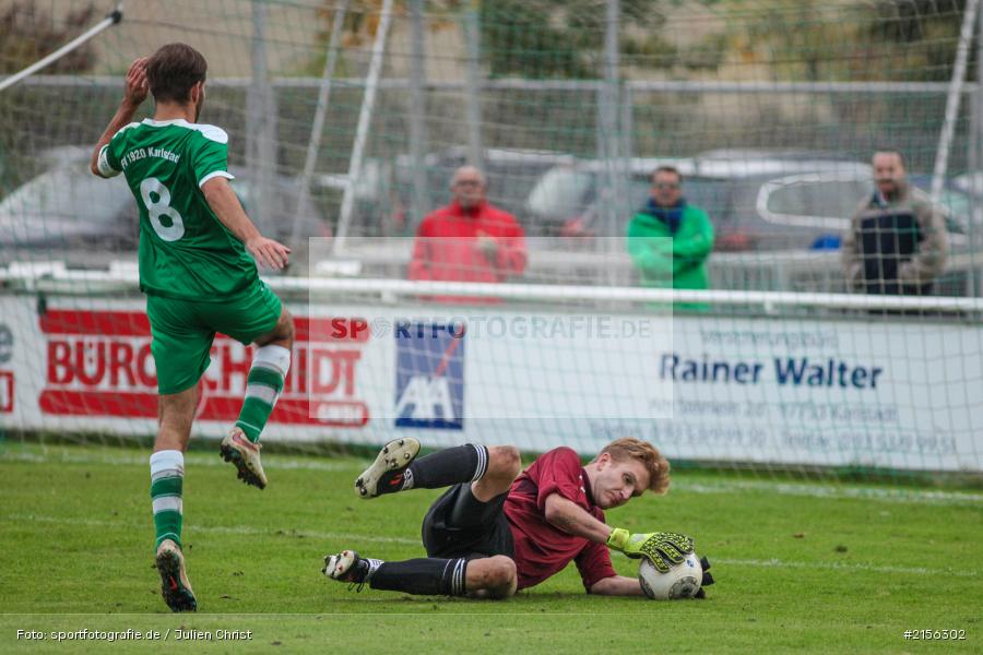 William Vielwerth, Julian Konrad, Fussball, 10.10.2015, Kreisliga Würzburg, SV Birkenfeld, FV Karlstadt - Bild-ID: 2156302