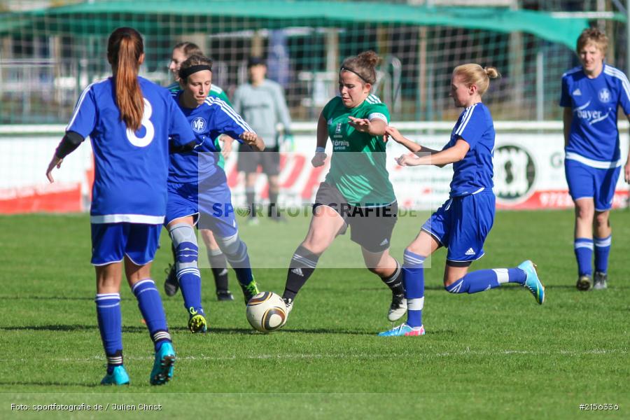 11.10.2015, Frauenfussball, Fussball, VfR Goldbach, FV Karlstadt - Bild-ID: 2156336