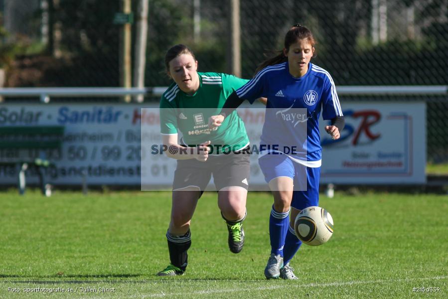 11.10.2015, Frauenfussball, Fussball, VfR Goldbach, FV Karlstadt - Bild-ID: 2156339