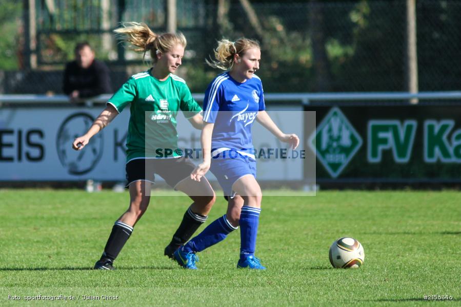 11.10.2015, Frauenfussball, Fussball, VfR Goldbach, FV Karlstadt - Bild-ID: 2156346