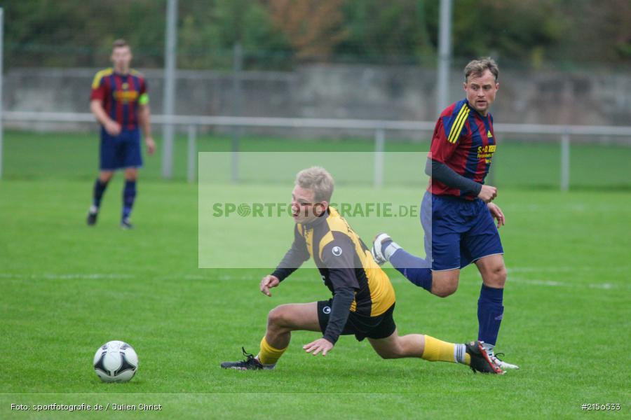Thorsten Amend, Manuel Schalling, Kreisklasse, Fussball, 17.10.2015, BSC Aura, SG Eußenheim-Gambach - Bild-ID: 2156533